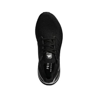 adidas 阿迪达斯 Ultraboost 20 中性跑鞋 H67281 黑色/银金属 36
