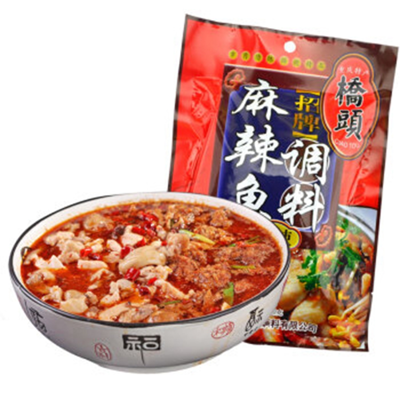 QIAO TOU 桥头 麻辣鱼调料 180g