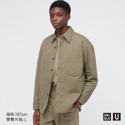 UNIQLO 优衣库 情侣款衬衫式茄克 442178