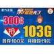  中国电信 北京电信手机卡 300分钟103G可选号-J03　