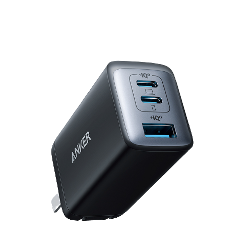 Anker A2667 氮化镓充电器 双Type-C/USB-A 65W