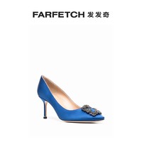 88VIP：MANOLO BLAHNIK 17264082 Hangisi70 女士缎面高跟鞋