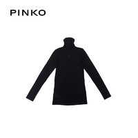 PINKO 品高 21FW秋冬款  奢侈品 女士长款内衣内搭薄款连衣裙1G16TGY7D2 Z99 S