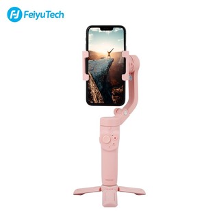 Feiyu Tech 飞宇 Vlogpocket2手机云台稳定器手持vlog防抖摄影直播神器 三轴小巧可折叠易收纳 粉色
