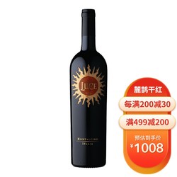 Luce 麓鹊 干红葡萄酒 750ml 单支装