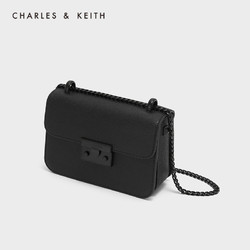 CHARLES & KEITH CK2-80701088-4 女士编织链条斜挎包