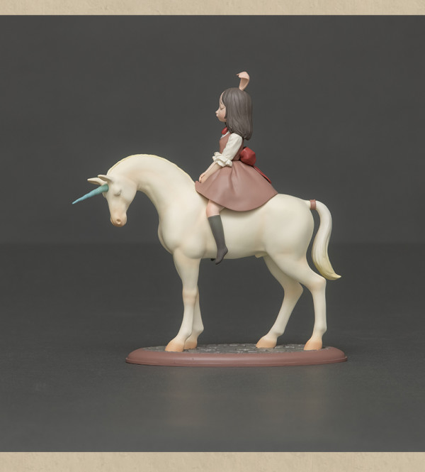 可米生活贾晓鸥白夜童话梦马绿色19x20cm