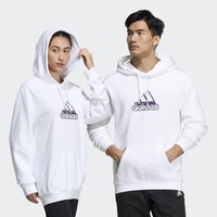 adidas 阿迪达斯 TF HOOD SWT 21 HN4182 情侣款运动套头衫