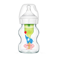88VIP：布朗博士 嬰兒大象寬口玻璃奶瓶 150ml