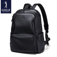 GOLF 高尔夫 男士双肩背包可装14英寸笔记本电脑包轻便防水大容量