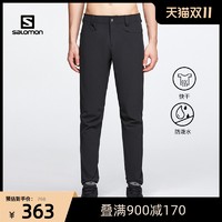 salomon 萨洛蒙 男子户外徒步裤春季新款运动软壳裤防泼水WAYFARER