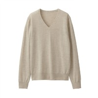 MUJI 無印良品 女式可水洗毛衣 BAC02A1A