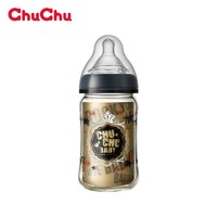 CHUCHU BABY 啾啾 婴儿玻璃奶瓶 160ml