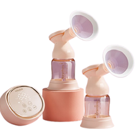 boboduck 大嘴鸭 F5099 双边电动吸奶器 升级液晶款 薄樱粉