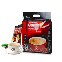 SAGOCAFE 西贡咖啡 三合一速溶咖啡炭烧+猫屎咖啡味试饮 共16杯