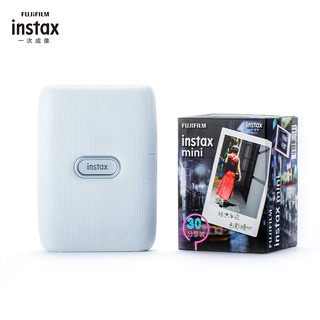 INSTAX FUJIFILM 富士 INSTAX mini Link 拍立得 (86x54mm) 灰白色 超级分享装