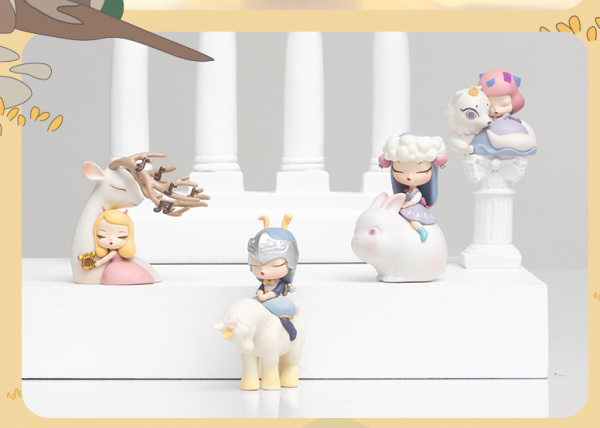 可米生活白夜童话lite奇迹大陆单个盲盒手办摆件