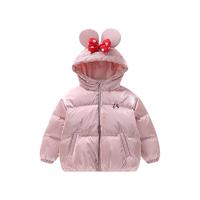 Disney baby DB141KE07 女童羽绒服 桔粉 100cm