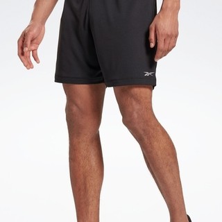 Reebok 锐步 Re Basic 7 Inch Short 男子运动短裤 FT1056 黑色 XS