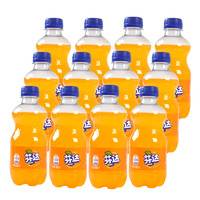 可口可乐 芬达橙味碳酸饮料汽水饮品PET300ml*12瓶