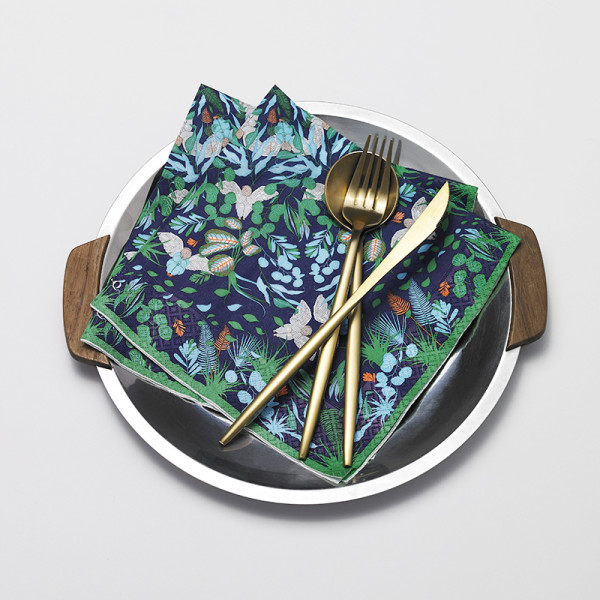 艺术餐巾纸装饰品 创意便携式原木浆无香餐巾纸  高端酒店餐桌纸巾