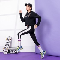 限尺码：PUMA 彪马 女子紧身裤 532295-01 黑白色 XL