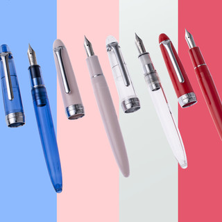 SAILOR 写乐 钢笔 四季彩系列 11-0543 透明 MF尖 单支装