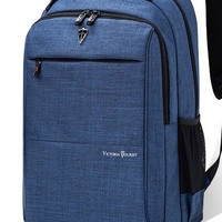 victoriatourist 维多利亚旅行者 15.6英寸双肩电脑包 V9006 时尚蓝