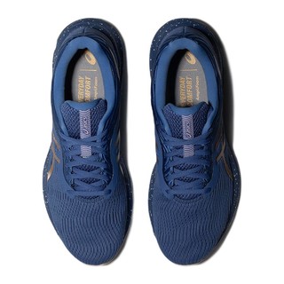 ASICS 亚瑟士 Gel-Pulse 11 男子跑鞋 1011B293-400 蓝色/金色 42