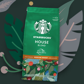 STARBUCKS 星巴克 中度烘焙 特选综合咖啡粉 200g