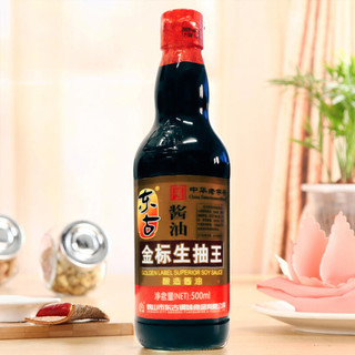 东古 金标生抽王 酱油 500ml