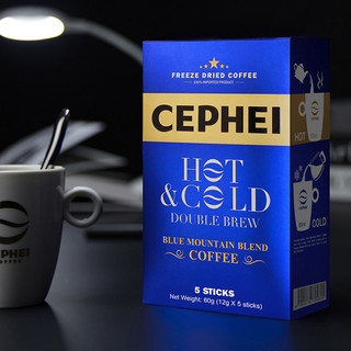 CEPHEI 奢斐 速溶咖啡 蓝山风味 12g*5条