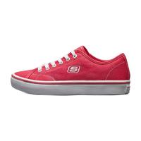 SKECHERS 斯凯奇 Cupsole 1 女子运动帆布鞋 66666131/RED 红色 37.5