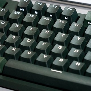 DURGOD 杜伽 K320 87键 有线机械键盘 苍峦墨 Cherry银轴 无光