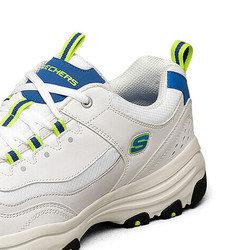 SKECHERS 斯凯奇 D'LITES系列 I-Conik 男子休闲运动鞋 8790091/WBLU 白蓝 40