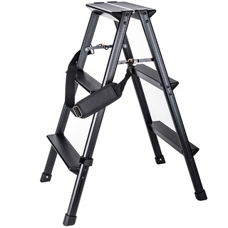 YUNTENG 云腾 铝合金梯凳 多功能家用人字梯折叠梯子商用摄影梯子加宽加厚