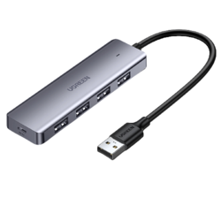 UGREEN 绿联 USB3.0 4口集线器 0.15m