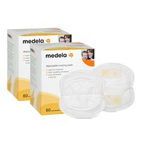 medela 美德乐 一次性防溢乳垫 超薄款 60片*2盒