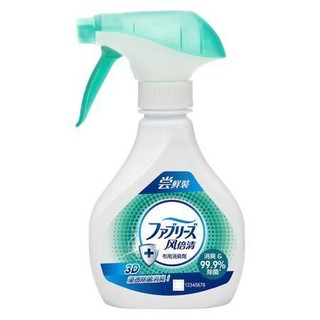 febreze 风倍清 天然香氛去味喷雾+织物去味除菌喷雾 370ml+120ml 玫瑰天竺葵+自然清香