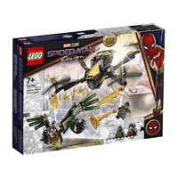 LEGO 乐高 超级英雄系列 76195 蜘蛛侠飞行器大对决