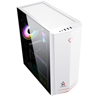 亚当贝尔 xs-6100 2代酷睿版 家用台式机 白色 (酷睿i5-2400、核芯显卡、8GB、256GB SSD、风冷)