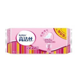 kotex 高洁丝 Kotex 190mm18片超薄护翼迷你卫生巾护垫+RAOYI 小苏打60g