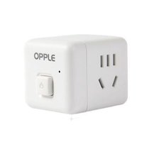 OPPLE 欧普照明 魔方多功能插座 2面五孔+无线