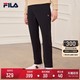 FILA 斐乐 官方男裤针织长裤2021冬季新款跑步裤小蓝裤休闲裤时尚