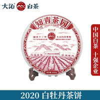 大沁福鼎白茶 2020知青牡丹饼福鼎高山白茶饼300g福建茶叶