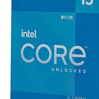 intel 英特尔 酷睿 i5-12600K CPU  4.9Ghz 10核16线程