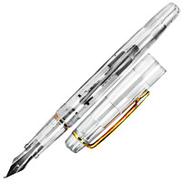 凤凰翎 美工钢笔 透明金夹美工弯尖/0.7mm 送笔套 层析 5ml彩墨