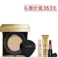 LANCOME 兰蔻 新空气轻垫菁纯粉底液 #110珍珠白 13g（赠粉底液#110 5ml+唇膏#505 1.6g+洁面凝乳 15ml）+