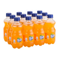 限地区、有券的上：Fanta 芬达 橙味汽水 碳酸饮料 300ml*12瓶