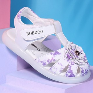 BoBDoG 巴布豆 210212063 女童凉鞋 紫色 29码